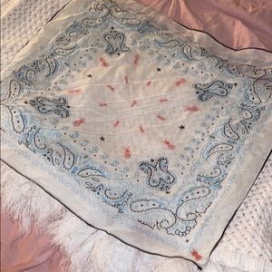 Red white and blue bandana, never worn.